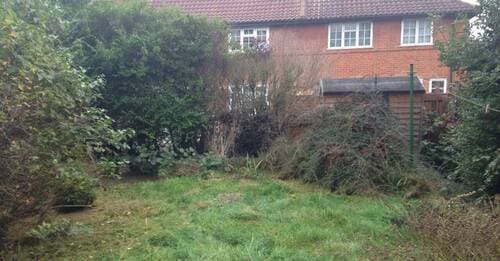NW9 maintaining lawns Grahame Park